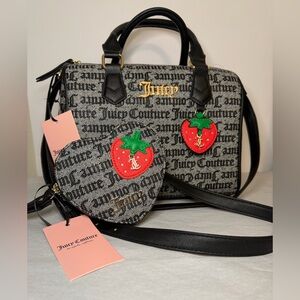 Juicy Couture Strawberry Satchel and Wallet Set NWT